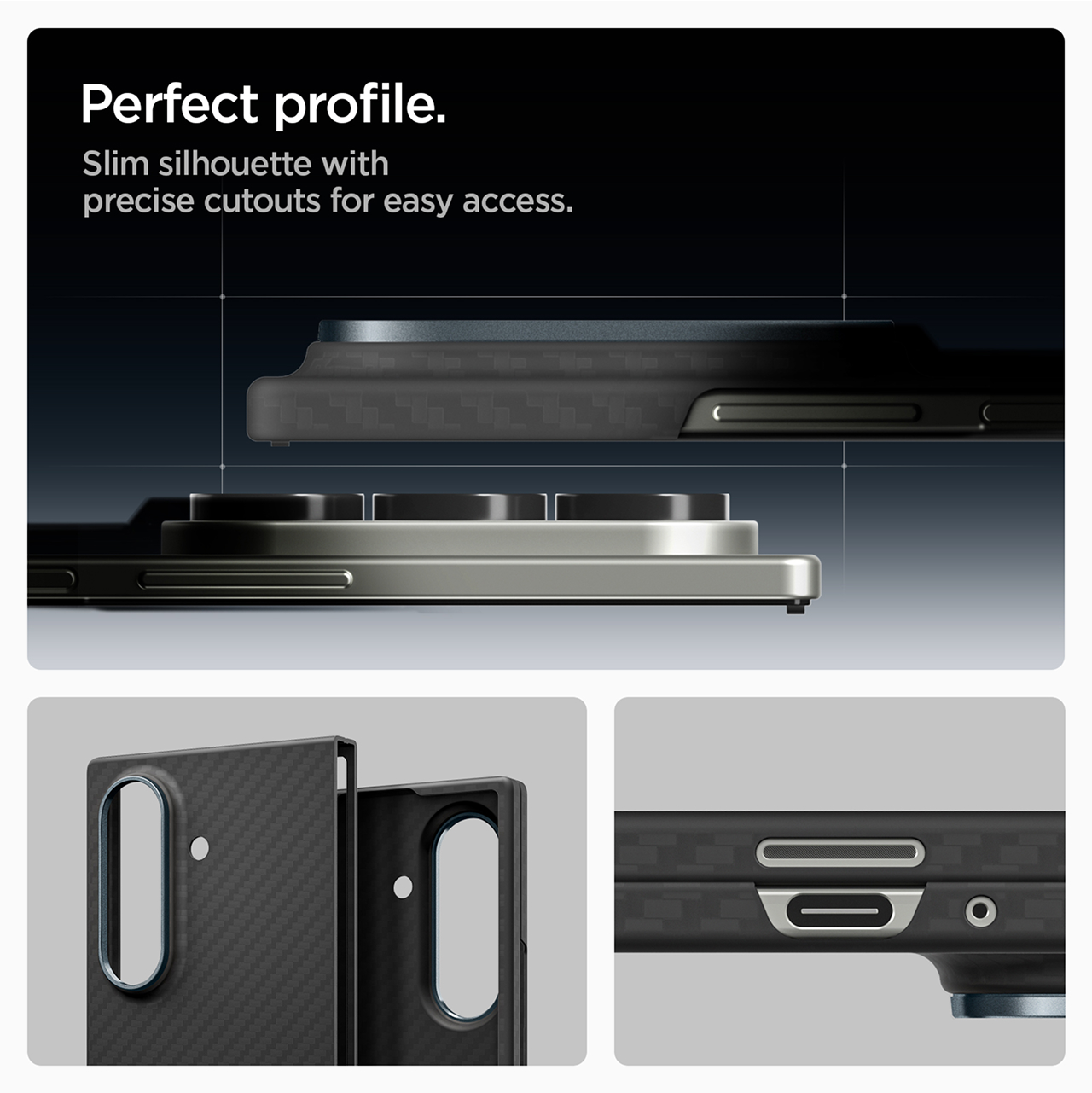 Case Pelindung HP for Samsung Galaxy Z Fold 7 Spigen Air Skin Aramid Magfit Casing - Gambar 4