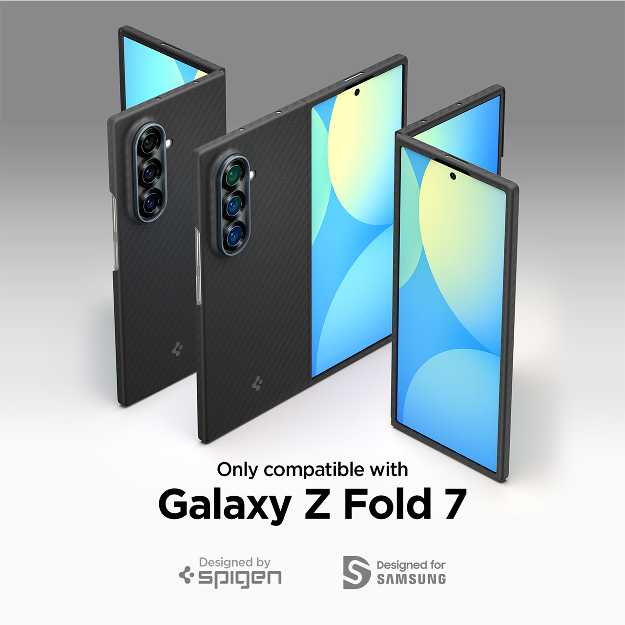 Case Pelindung HP for Samsung Galaxy Z Fold 7 Spigen Air Skin Aramid Magfit Casing - Gambar 7