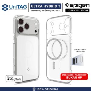 Case For iPhone 17 Air Pro Max Spigen Ultra Hybrid T MagFit MagSafe Clear Case Anti Crack Hybrid Casing
