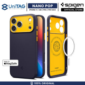 Case for iPhone 17 Air Pro Max Spigen Nano Pop Magfit MagSafe Matte Anti Shock TPU SoftCase Matte Casing