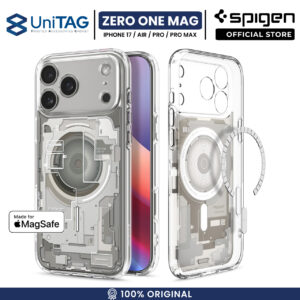 Case For iPhone 17 Air Pro Max Spigen Ultra Hybrid Magfit Zero One Magsafe Hybrid Casing - iPhone 17, Natural Titanium