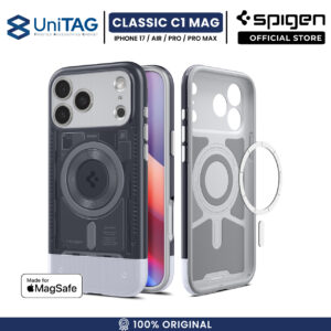Case For iPhone 17 Pro Max Spigen Classic C1 Magsafe MagFit Anti Shock Crack Hybrid Casing