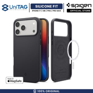 Case For iPhone 17 Pro Max Spigen Silicone Fit MagSafe MagFit Softcase Anti Shock Crack Casing