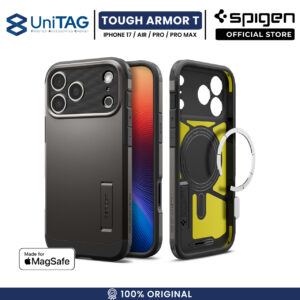 Case For iPhone 17 Series Air Pro Max Spigen Tough Armor T MagFit MagSafe Kickstand Hardcase Anti Shock Casing