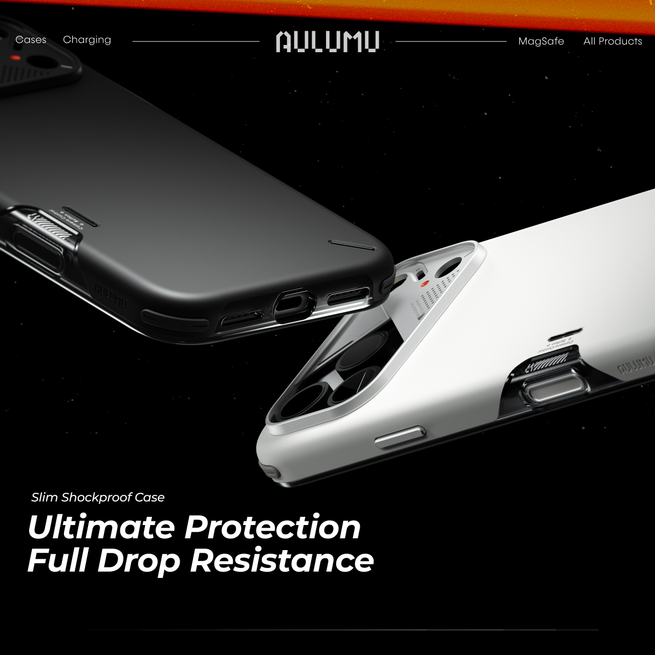 Case for iPhone 17 Pro Max Aulumu MagSafe ShockProf slim Casing - Gambar 4