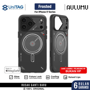 Case for iPhone 17 Pro Max Aulumu Frosted MagSafe Cooling Matte Casing Anti Shock Crack Hybrid