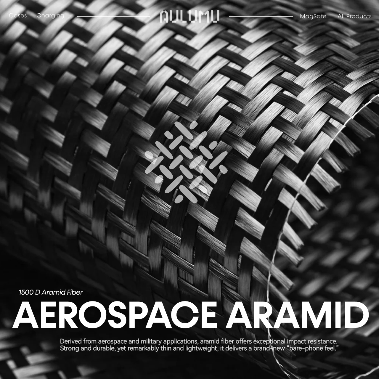 Case for iPhone 17 Pro Max Aulumu Aramid Fiber Carbon MagSafe Cooling Pad Casing Hardcase Anti Shock Crack - Gambar 3