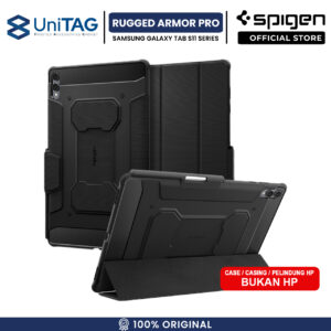 Case for Samsung Galaxy Tab S11 Ultra Rugged Armor Pro Anti Crack Casing Black