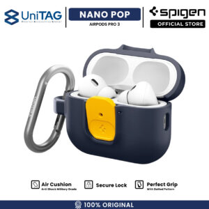 Case for AirPods Pro 3 Spigen Nano Pop Silicone Cover Shockproof Protective Casing