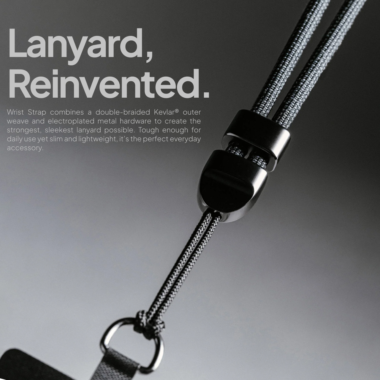 Wrist Strap Kevlar Nomad Holder for Phone Universal Adjustable Lanyard Phone - Gambar 2