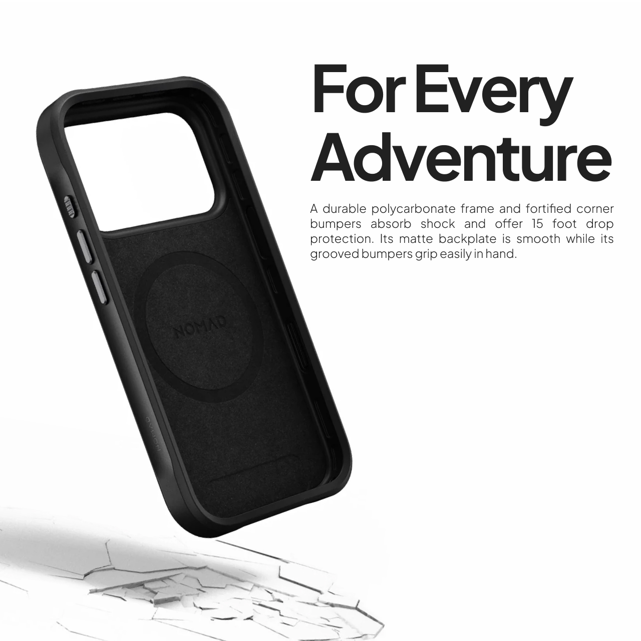 Case for iPhone 17 Pro Max Nomad Magsafe Rugged Hybrid Case Shockproof Casing - Gambar 3