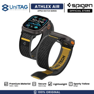 Strap for Apple Watch Ultra 3/2/1 (49mm) / 11/10 (46mm) / 9/8/7 (45mm) / SE / 6 / 5 / 4 (44mm) Spigen Nylon Band Athlex Air