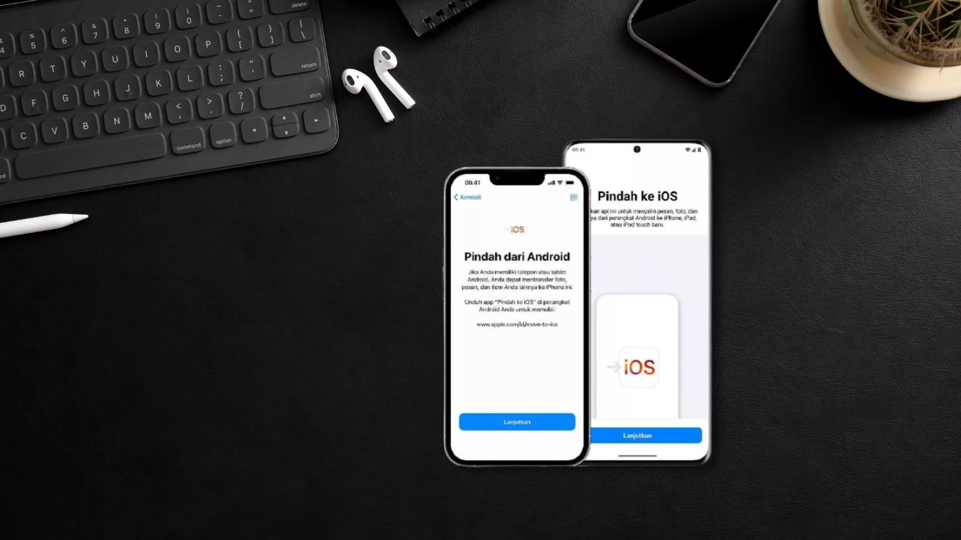Cara Mudah Memindahkan Data dari Android ke iPhone